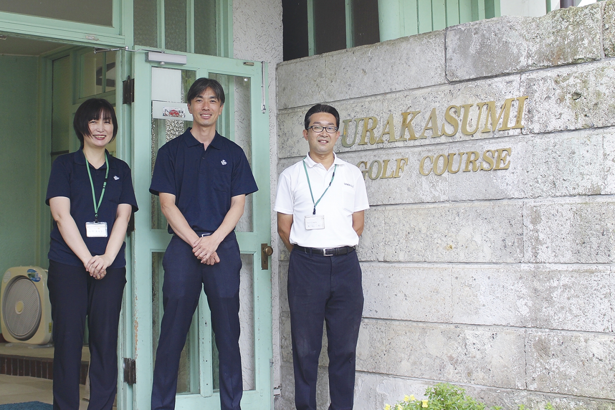 松島湾を望む高台にある東北最古のゴルフコース